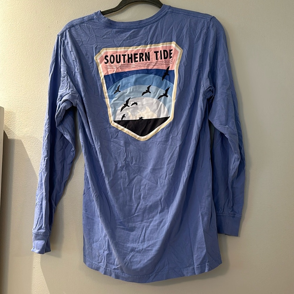 Women’s Southern Tide Long Sleeve Pocket Tee
